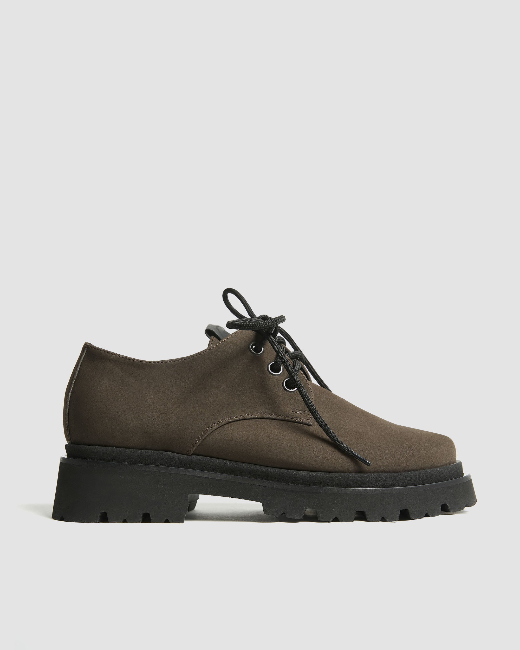 Chunky Derbs No 2 Chocolate suede brown