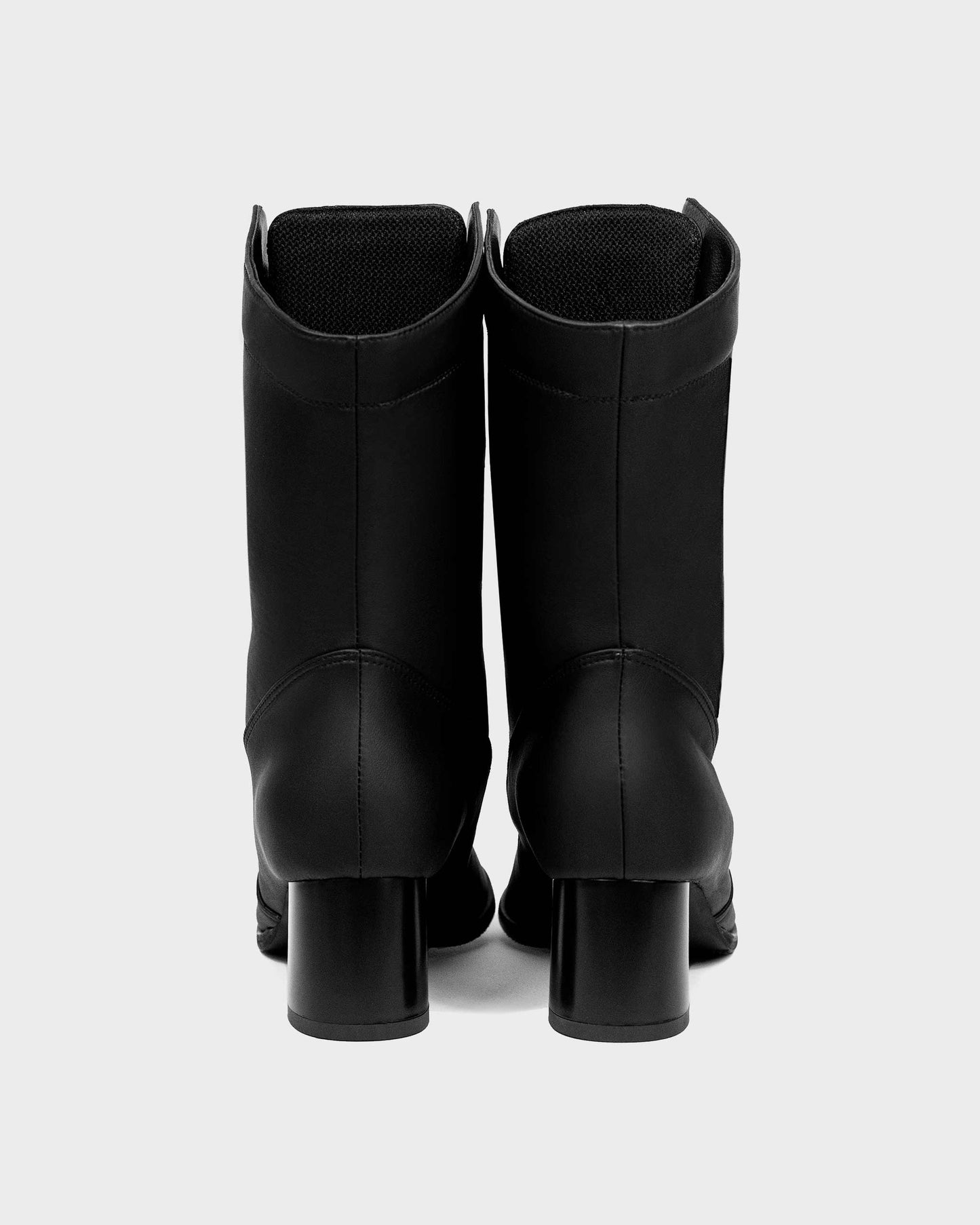 High Boots Black cactus leather boots - sample sale
