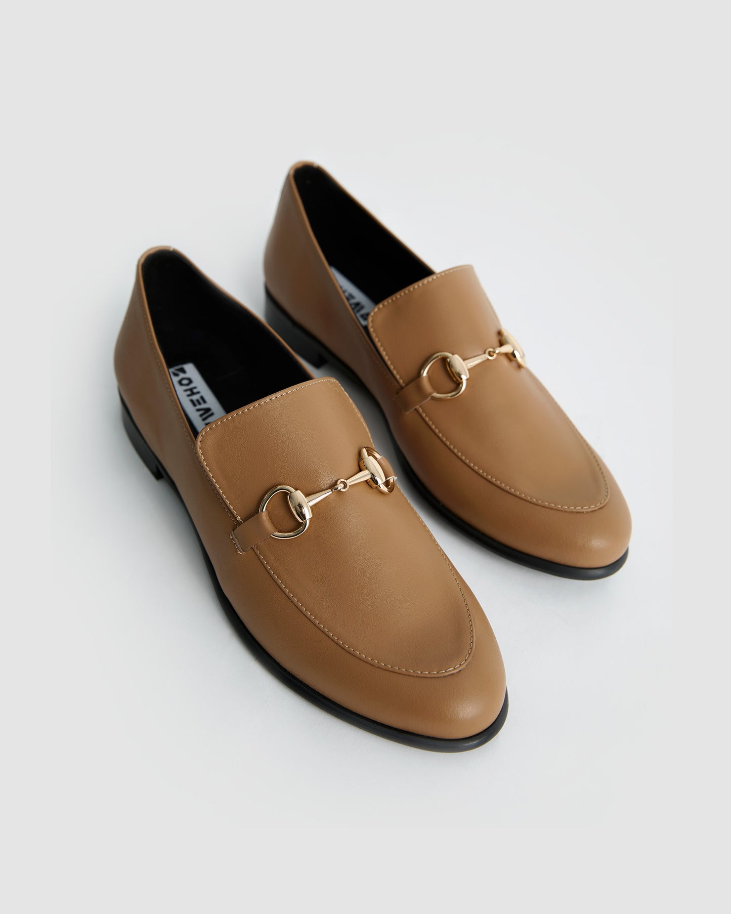Shiv Loafers beige women's moccasins