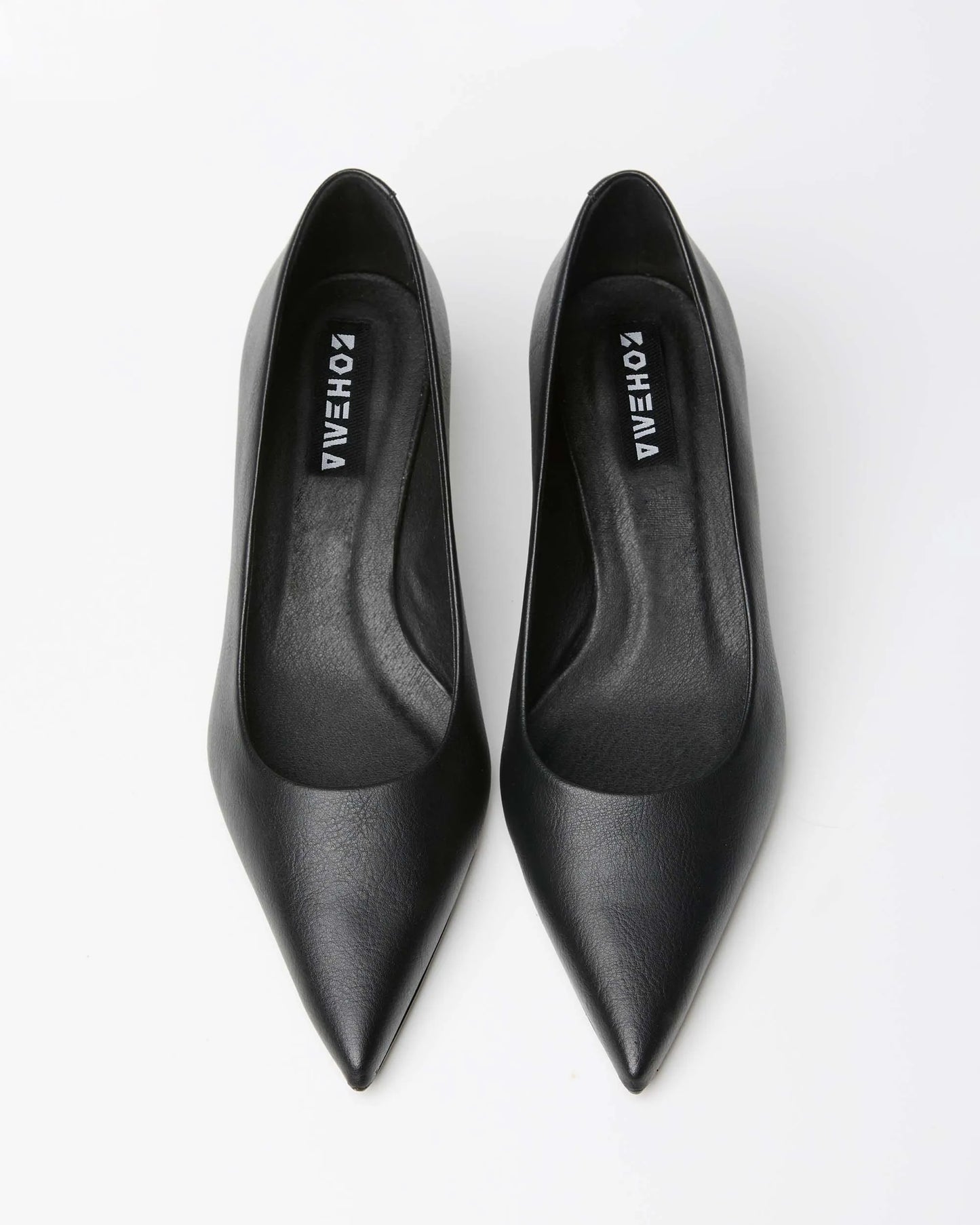 Siren Heels kitten heels style shoes made of grape-based vegan leather