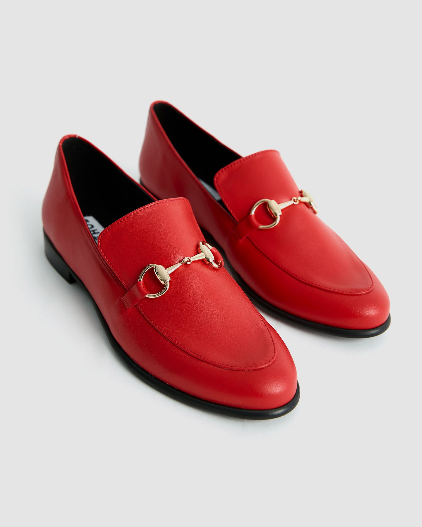 Shiv Loafers red women's moccasins