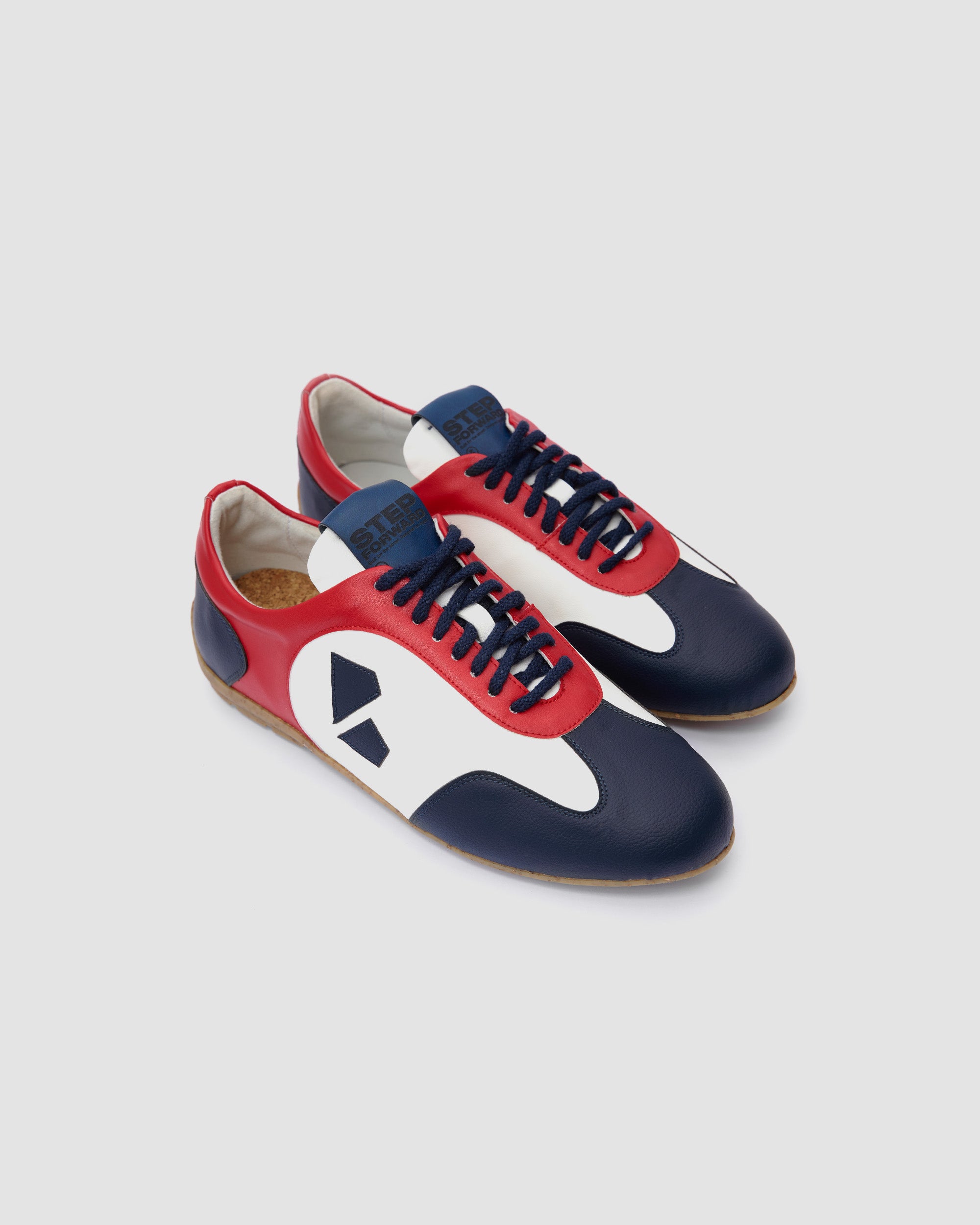 Racer Sneakers Blue Red White