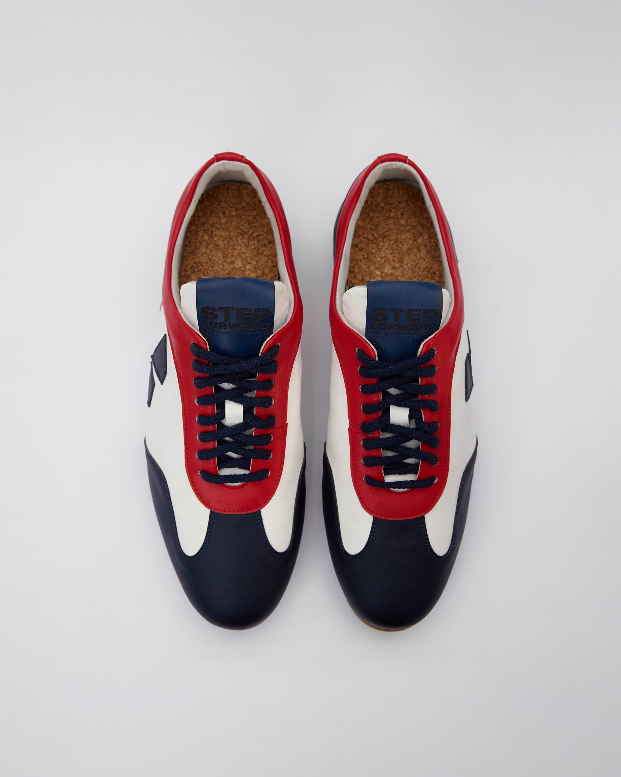 Racer Sneakers Blue Red White