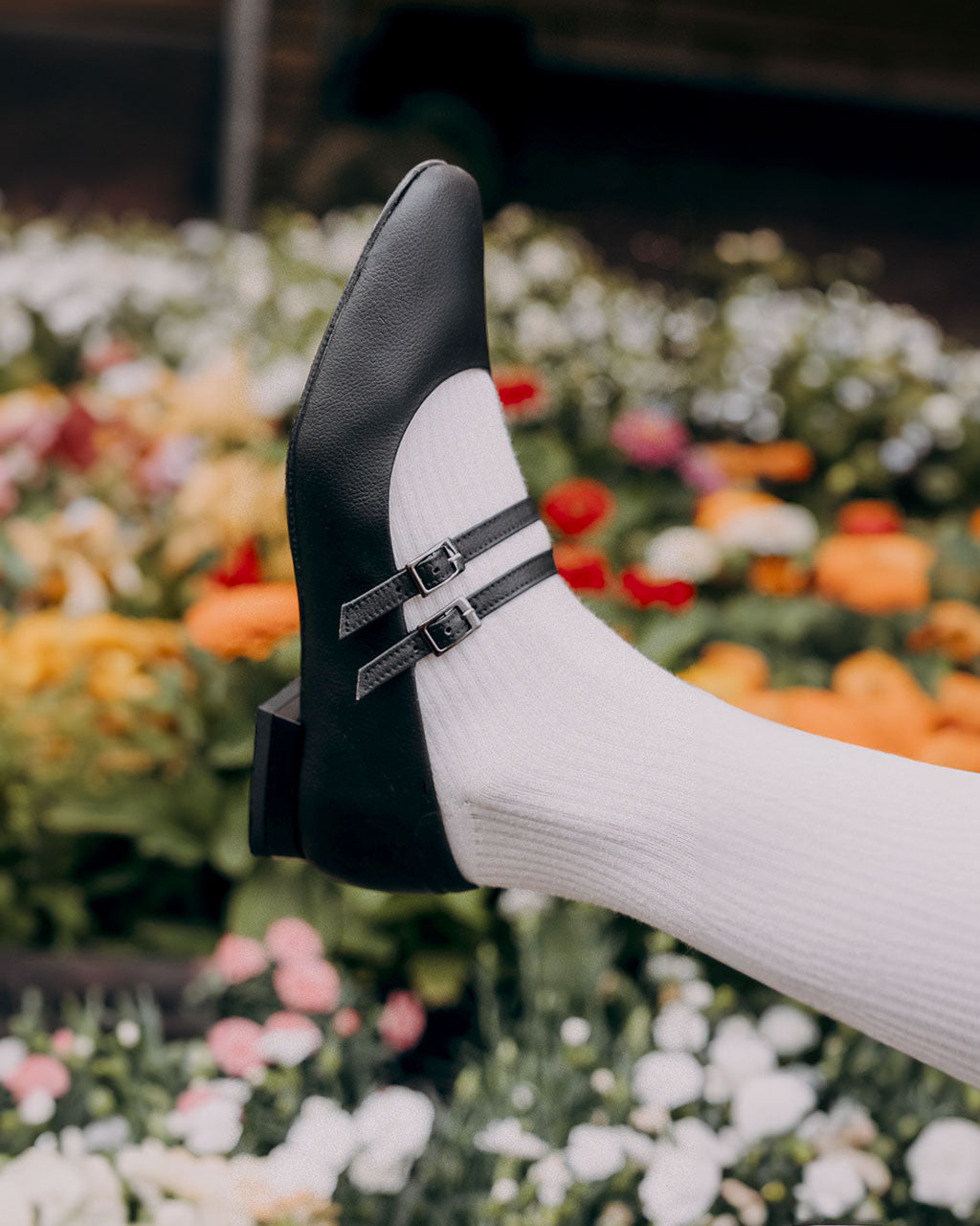 Blackberry Mary Jane Pumps black ballerinas