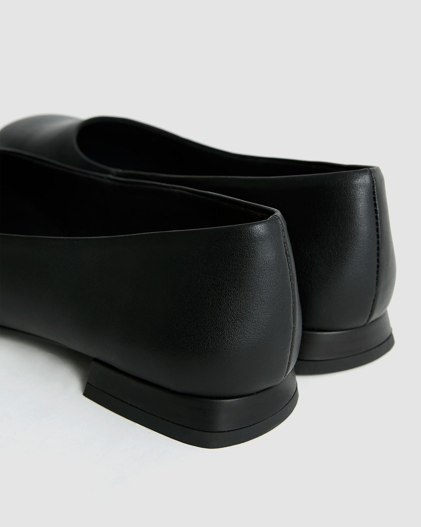Black Diana Pumps black ballerinas with square toe