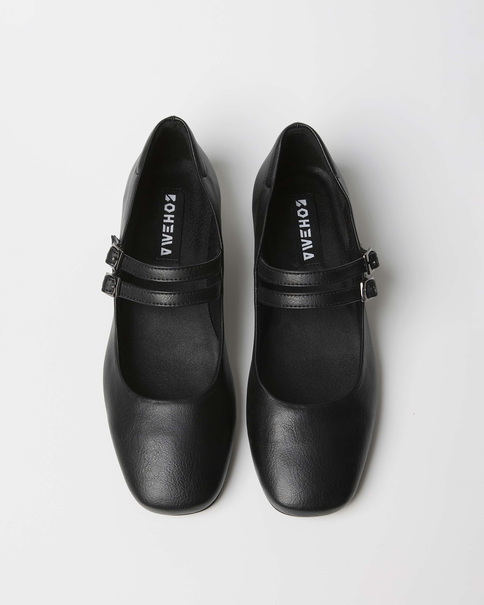 Blackberry Mary Jane Pumps black ballerinas