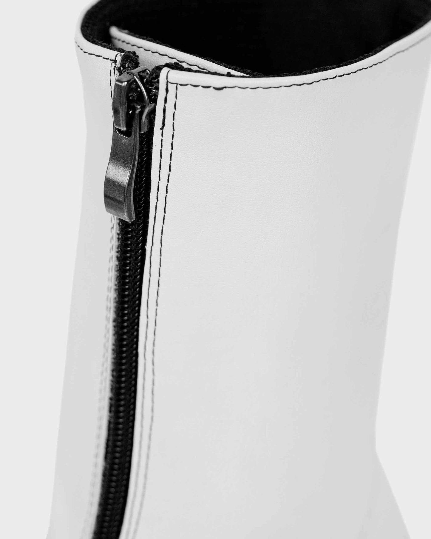 Cyber Boots White cactus leather ankle boots - sample sale