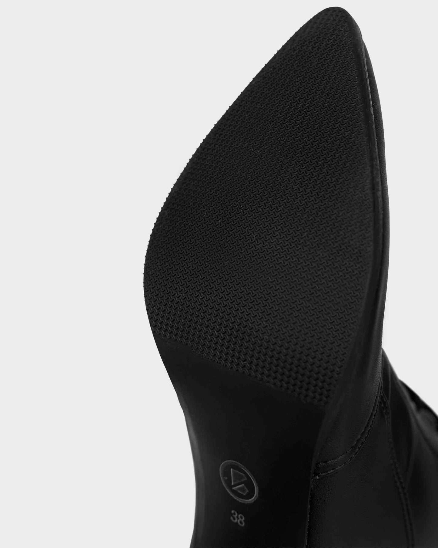 High Boots Black cactus leather boots - sample sale