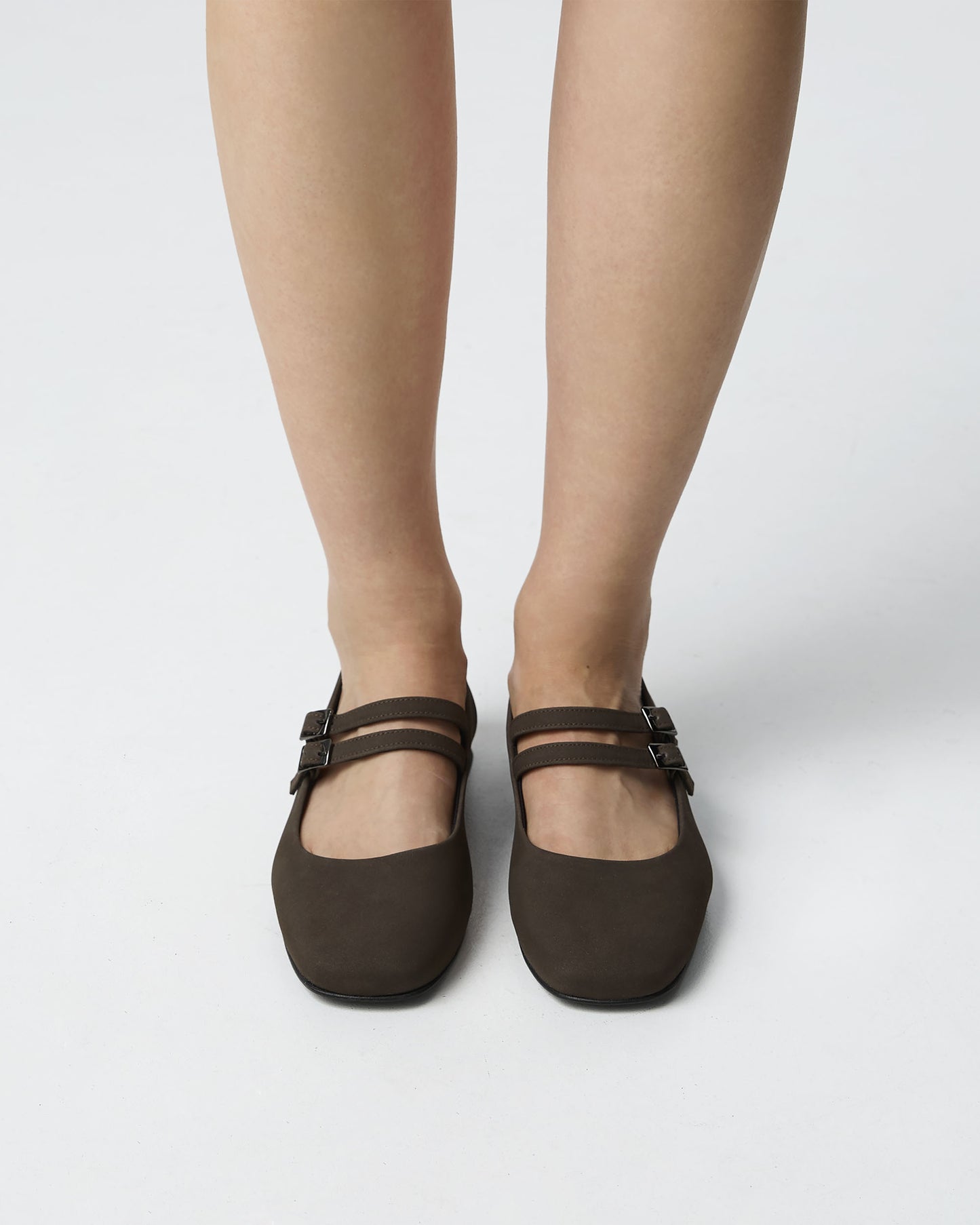 Chocolate Mary Jane Pumps brown ballerinas