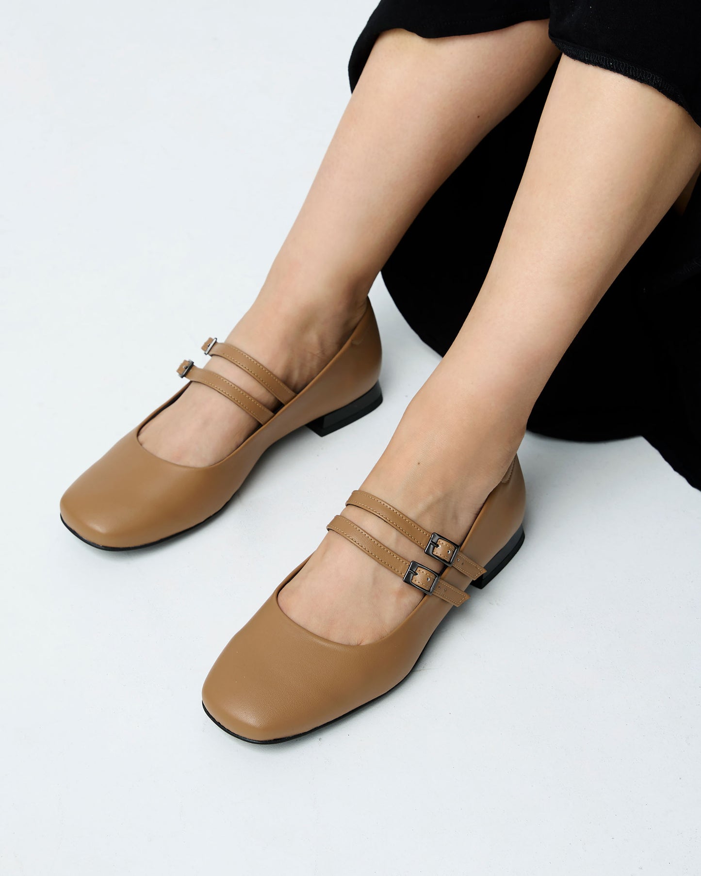 Carmel Mary Jane Pumps beige ballerinas