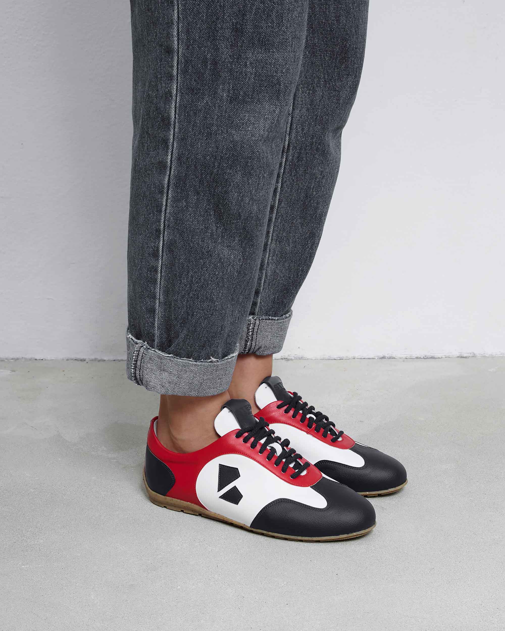Racer Sneakers Blue Red White
