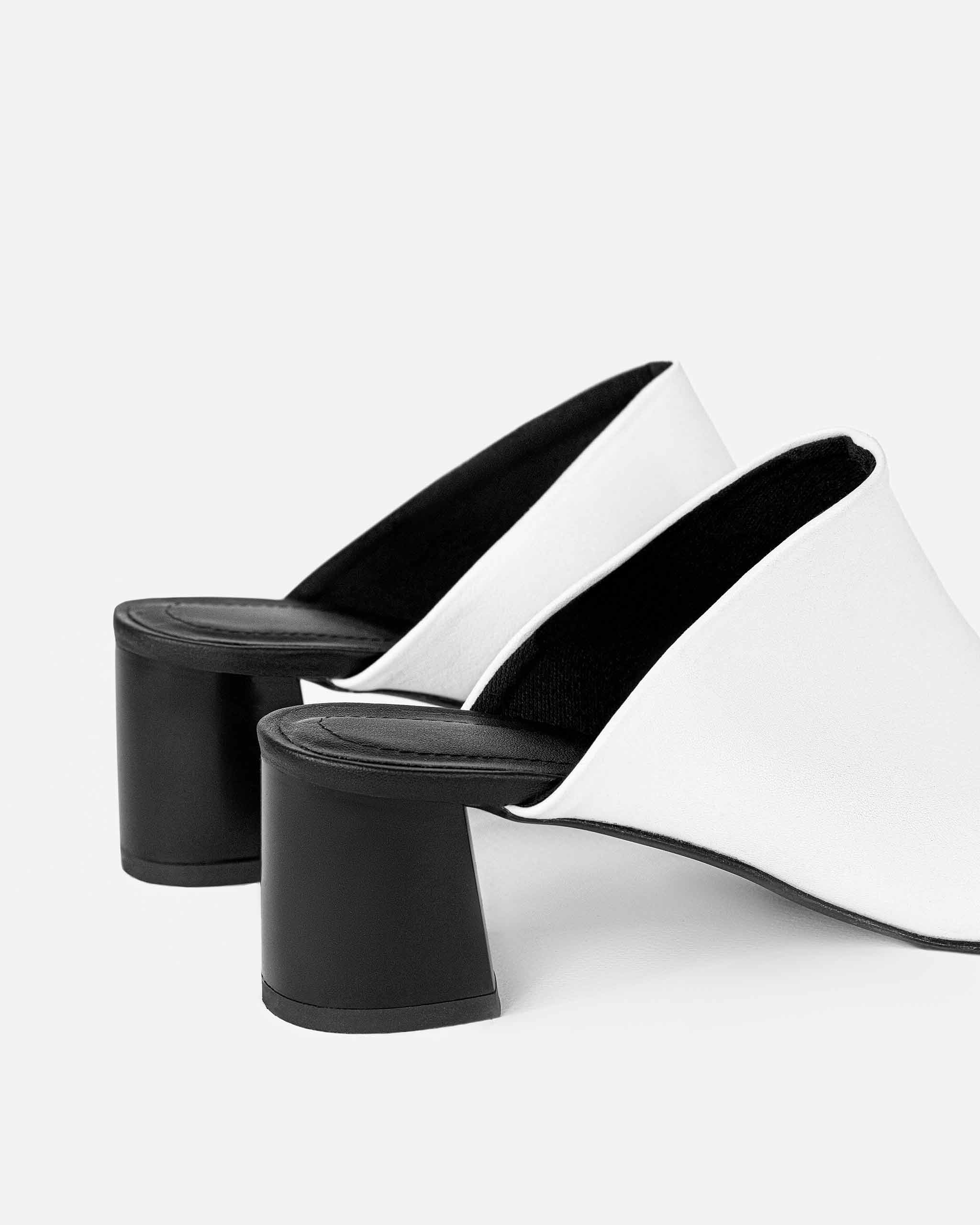 Uptown White Nopal cactus leather sandals -outlet