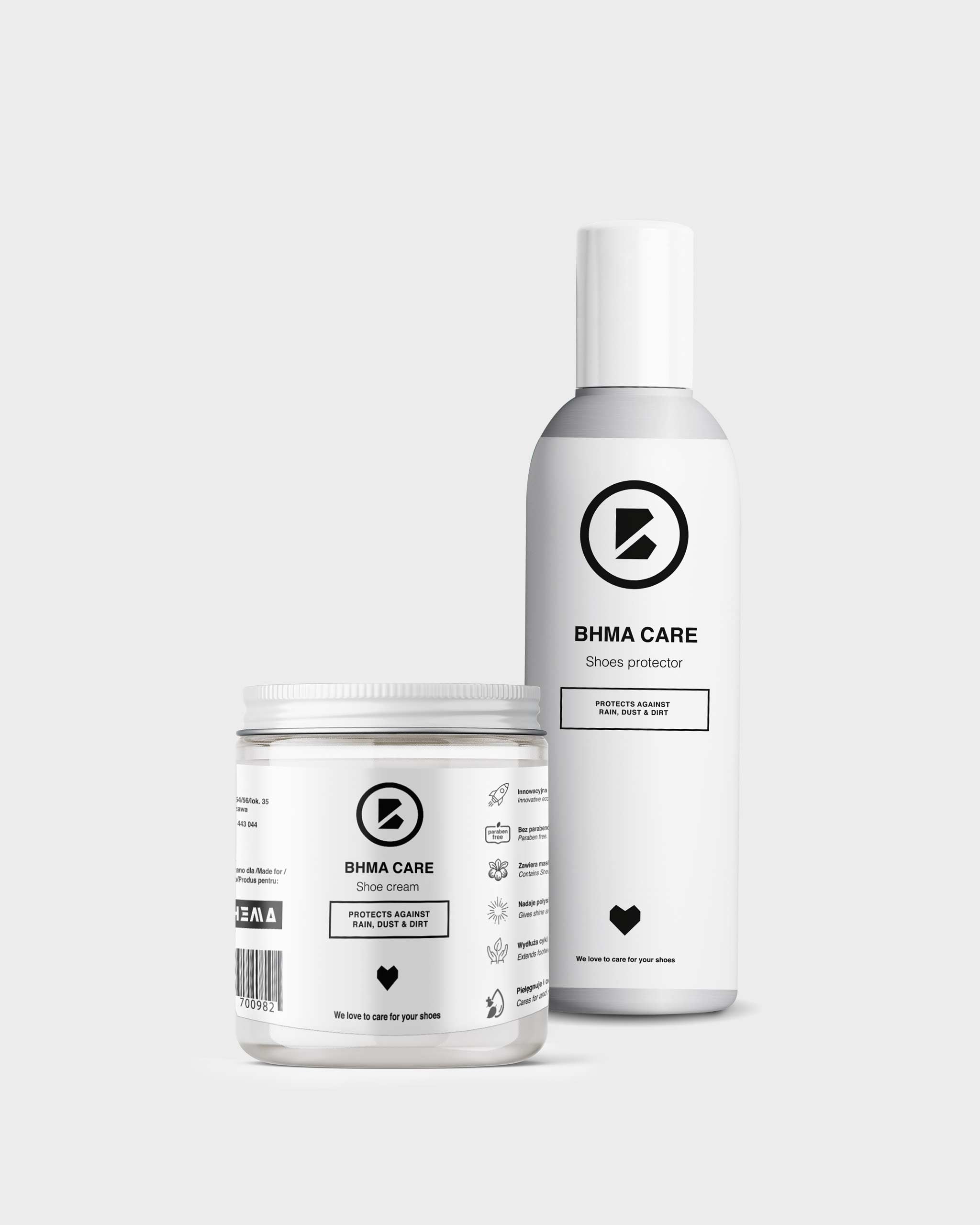 BOHEMA Care Eco set vegan shoe care set