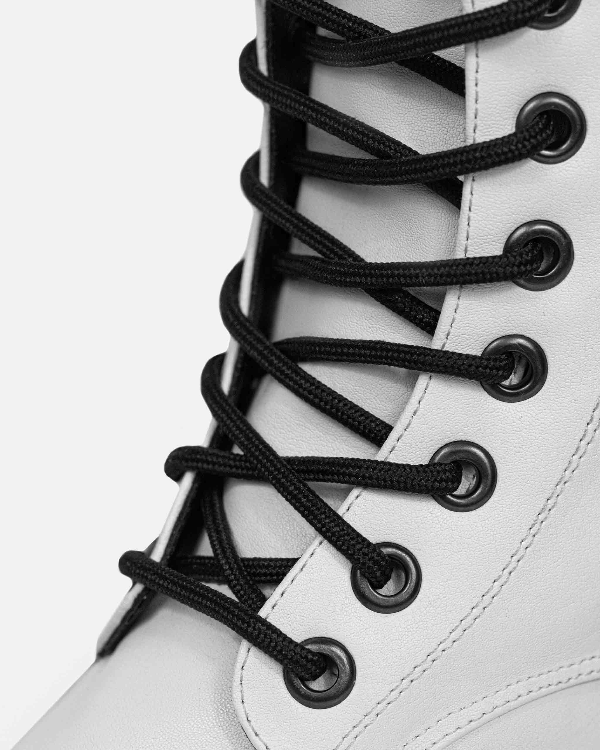 Worker Monster White cactus leather boots