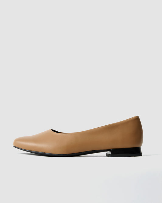 Carmel Diana Pumps beige ballerinas with square toe