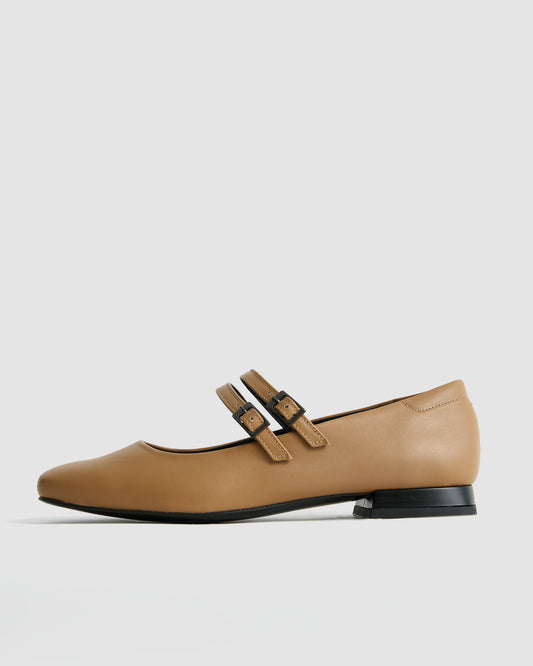 Carmel Mary Jane Pumps beige ballerinas