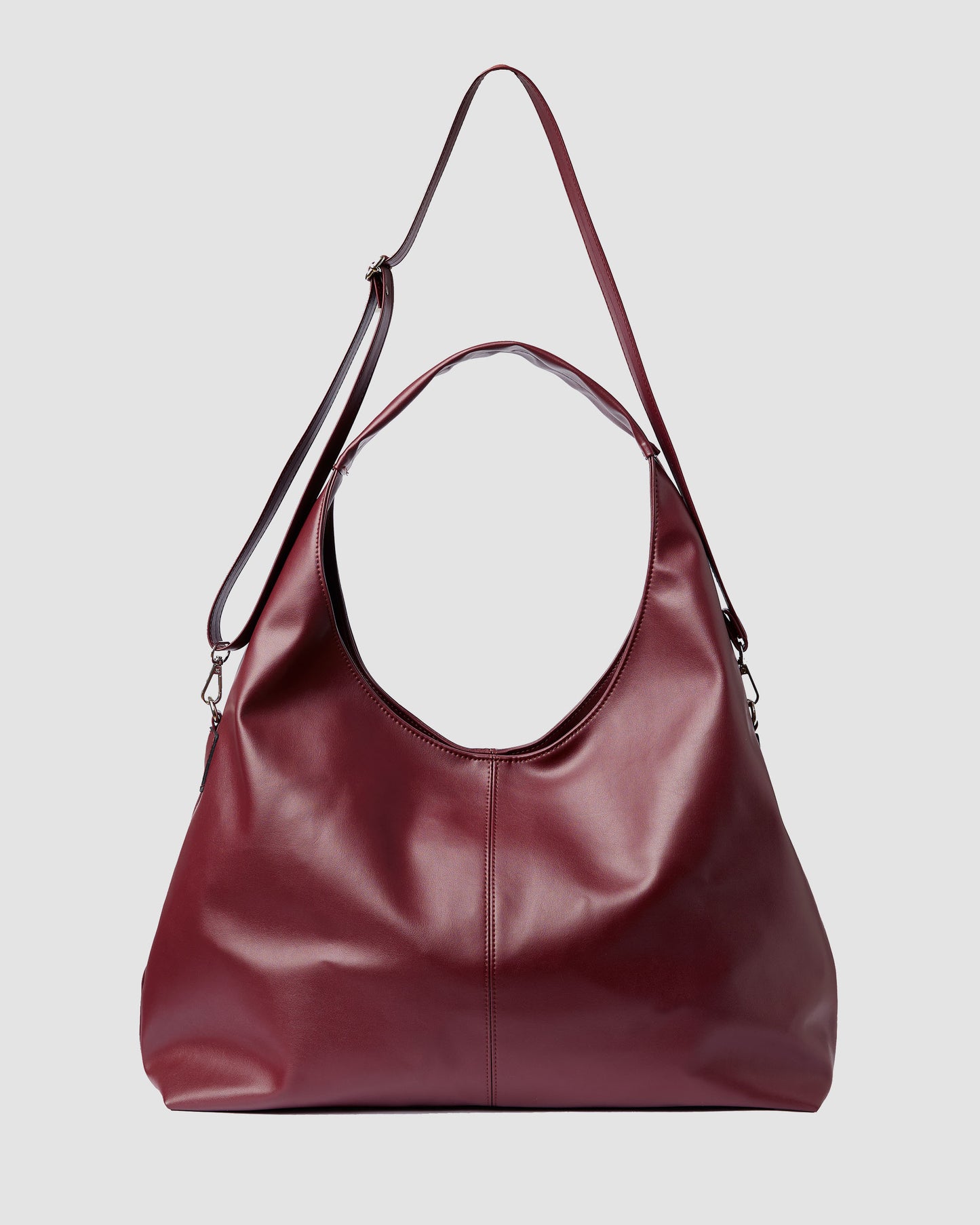 Bohema Slouchy Shopper Bag Burgund