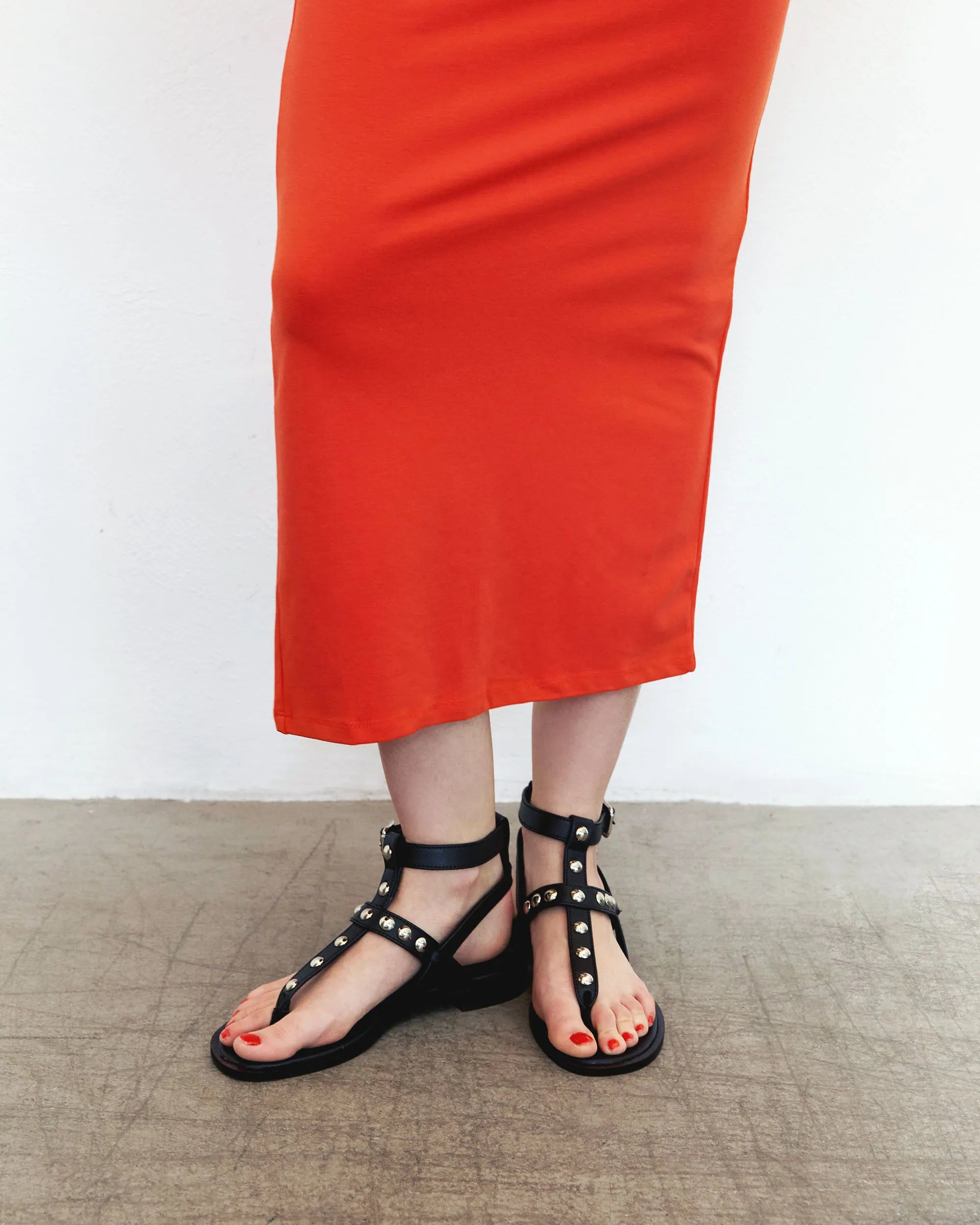 Nox Sandals gladiator sandals made of grape-based vegan leather