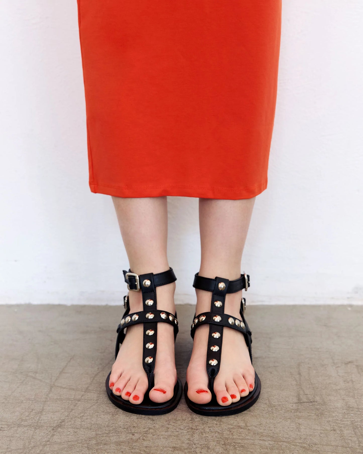 Nox Sandals gladiator sandals made of grape-based vegan leather