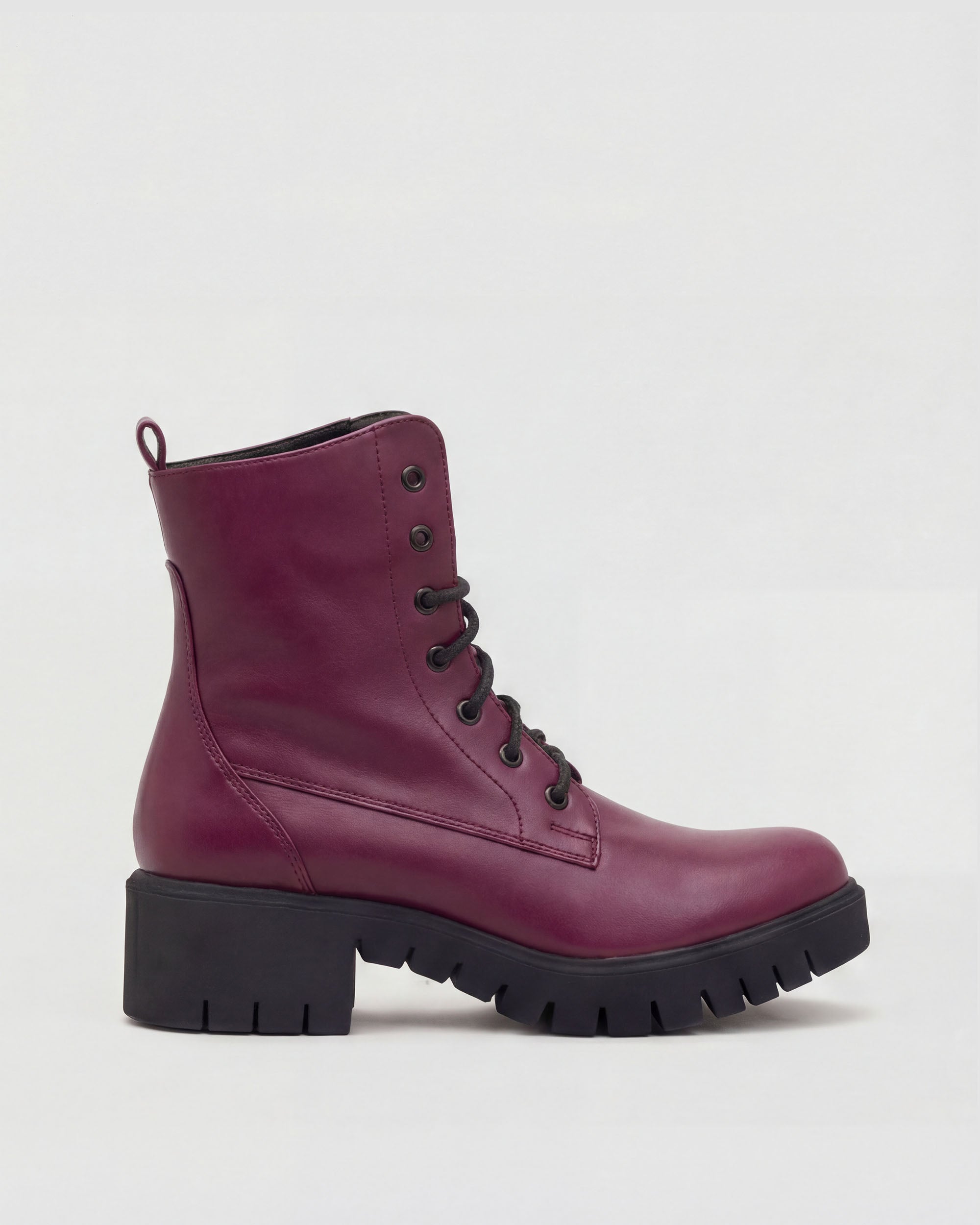 Women's Boots Workers No. 3 Burgundy