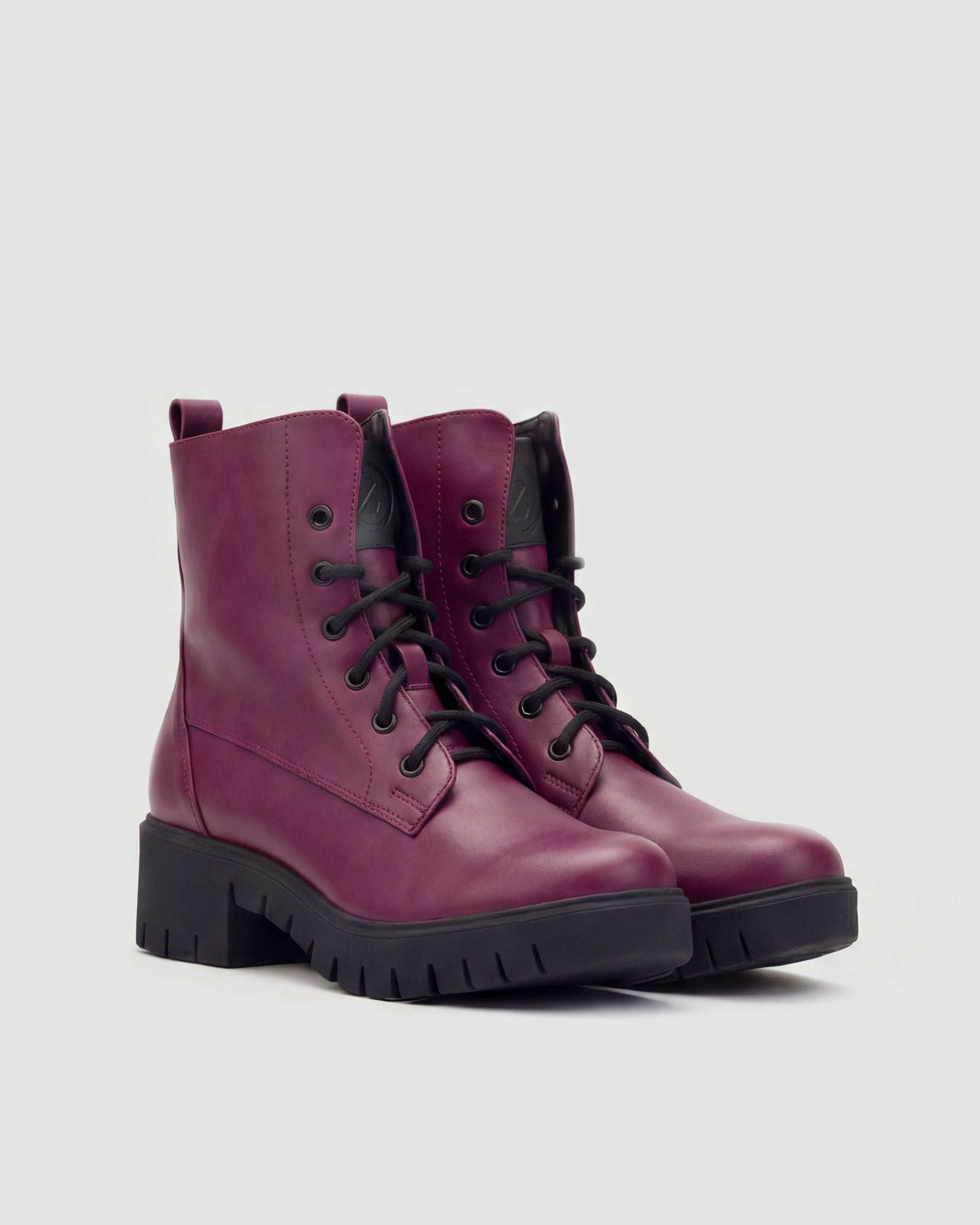Women's Boots Workers No. 3 Burgundy