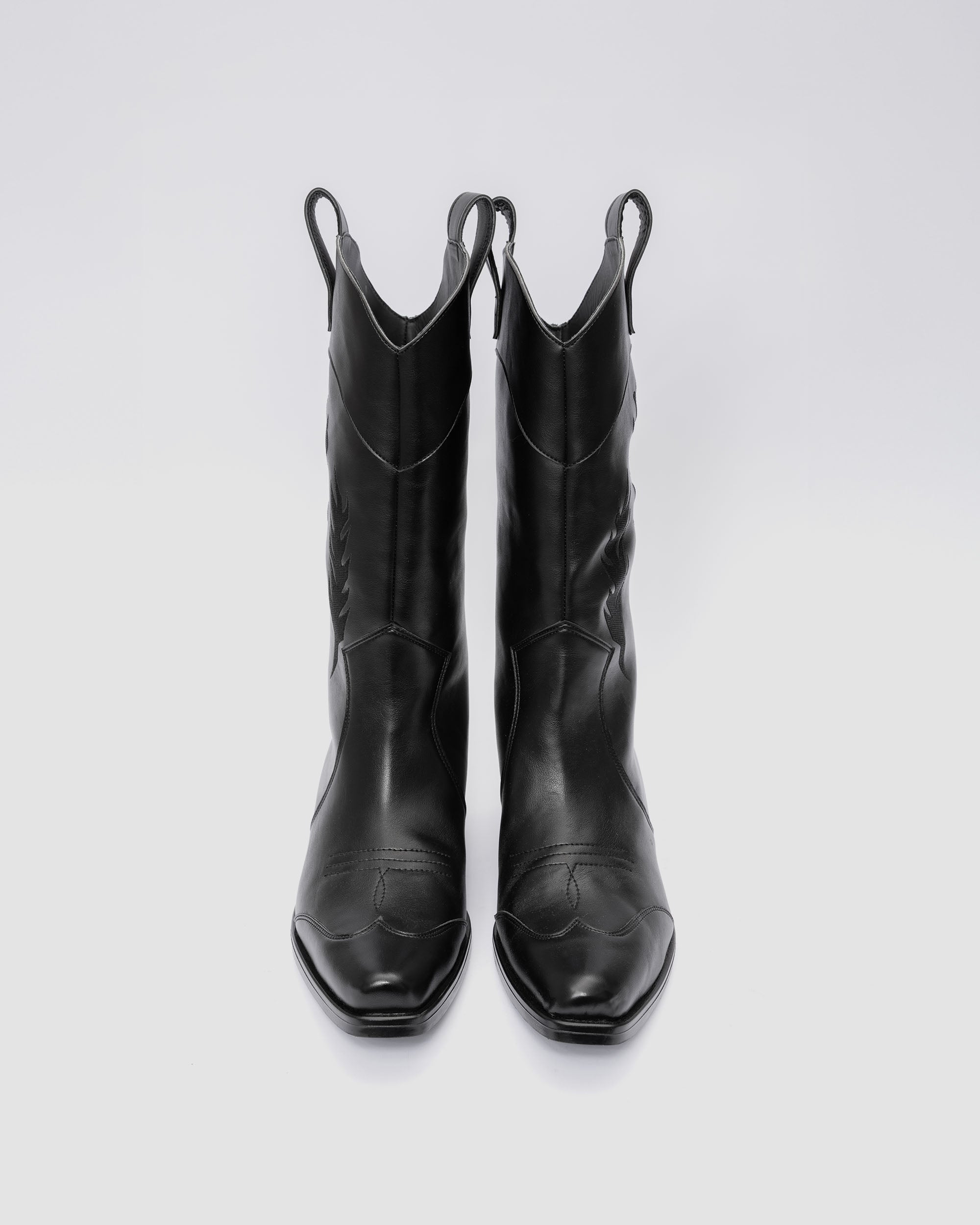 Black Saint embroidered cowboy boots