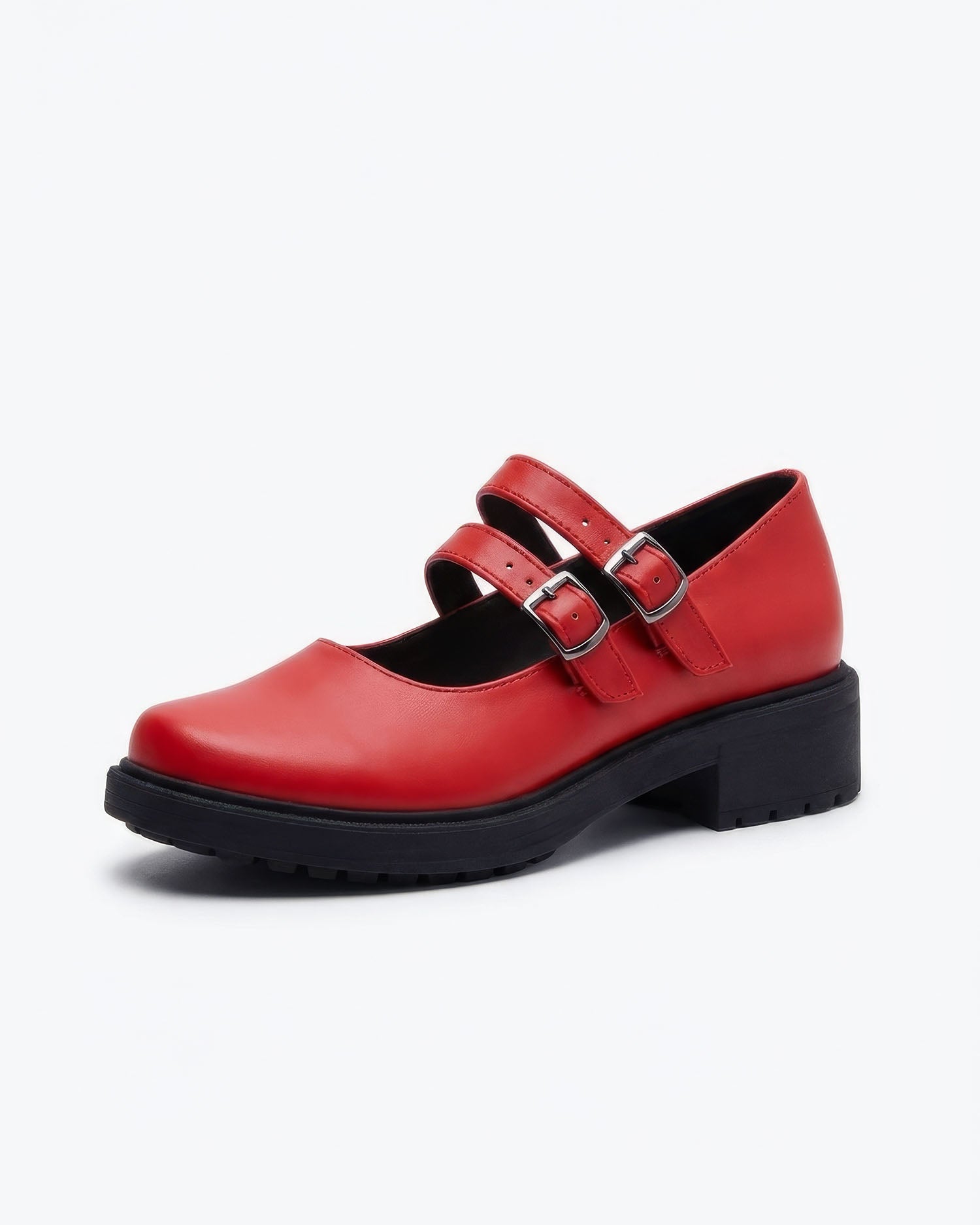 Twin Mary Jane BOHEMA ballerinas, strap closure detail