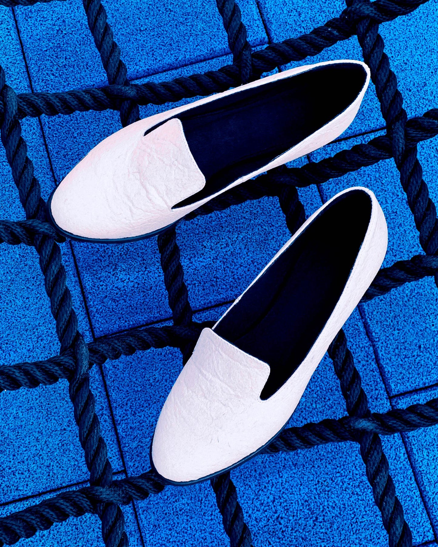 Lords Creamy Pina loafers of Pinatex - sample sale