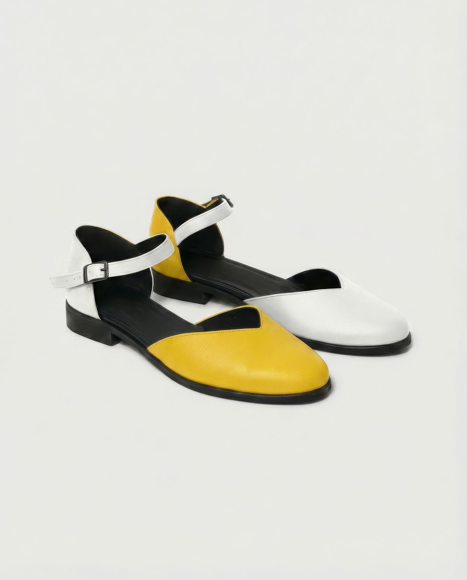 Alexa Pumps Yellow, Vegan Cactus Leather (Desserto), Women's